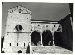 Fotografia d epoca originale 1978 OSIMO AN Veduta del Duomo di San Leopardo Foto VINTAGE 18x13 cm 1