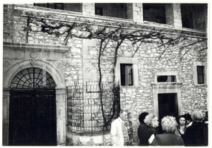 Fotografia d epoca originale 1978 CASCIA Monastero di SANTA RITA  Vite secolare Foto VINTAGE 18x13 cm 1