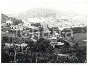 Fotografia d epoca originale 1978 SUSA TO Veduta panoramica del centro storico  Foto 18x13 cm 1