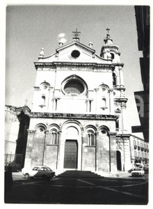 Fotografia d epoca originale 1979 FOGGIA Facciata della cattedrale  Fotografia VINTAGE 13x18 cm 1