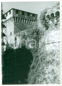 Fotografia d epoca originale 1981 SARZANA Fortezza di Sarzanello  Veduta del mastio Foto VINTAGE 13x18 1