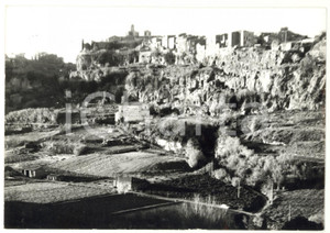 Fotografia d epoca originale 1973 CIVITA CASTELLANA VT Veduta panoramica della cittÃ   Foto VINTAGE 18x13 1