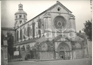 Fotografia d epoca originale 1971 PRIVERNO LT Facciata dell abbazia di FOSSANOVA Foto VINTAGE 30x24 cm 1