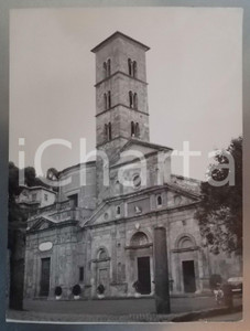 Fotografia d epoca originale 1979 BOLSENA Basilica di Santa Cristina  Veduta della facciata  Foto 30x40 cm 1