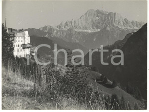 Fotografia d epoca originale 1987 MONTE CIVETTA Veduta panoramica Foto VINTAGE 24x18 1