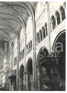 Fotografia d epoca originale 1976 PARMA Interni del Duomo  Lavori di restauro Foto VINTAGE 18x24 1