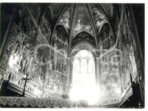 Fotografia d epoca originale 1978 LORETO AN Basilica della Santa Casa  Interni Foto 18x13 1