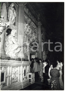 Fotografia d epoca originale 1978 LORETO AN Basilica della Santa Casa  Coda al lato sud Foto 13x18 1