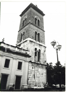 Fotografia d epoca originale 1979 DUOMO DI CAPUA CE Campanile a bifore Foto VINTAGE 13x18 1