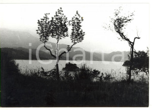 Fotografia d epoca originale 1980 RIETI Lago del Salto  Veduta panoramica Foto ARTISTICA 18x13 cm 1