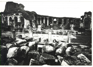 Fotografia d epoca originale 1979 SANTA MARIA CAPUA VETERE Anfiteatro Campano  Veduta Foto VINTAGE 18x13 1