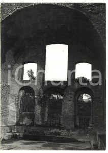 Fotografia d epoca originale 1976 CIVITAVECCHIA RM Finestre del calidarium Foto VINTAGE 13x18 1