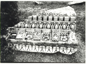 Fotografia d epoca originale 1979 AQUILEIA Via Sacra  Resti architettonici romani  Fotografia VINTAGE 18x13 1