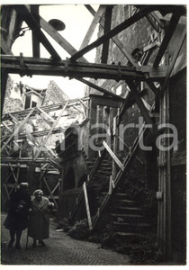 Fotografia d epoca originale 1973 TUSCANIA VT Chiesa di San Pietro  Lavori di restauro Foto ARTISTICA 1