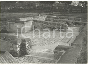 Fotografia d epoca originale 1976 CIVITAVECCHIA RM Veduta delle antiche Terme Taurine Foto VINTAGE 18x13 1