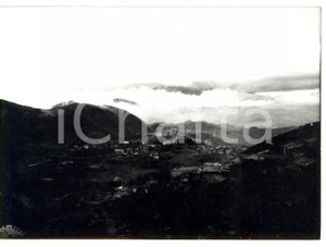 Fotografia d epoca originale 1979 ARCINAZZO ROMANO Tempesta sui Monti Ernici Foto VINTAGE 18x13 1