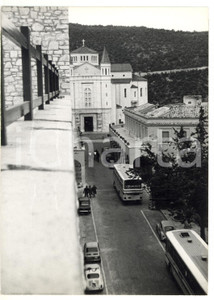 Fotografia d epoca originale 1976 CASCIA Veduta della Basilica di Santa Rita  Fotografia VINTAGE 13x18 cm 1