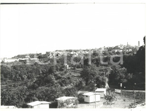 Fotografia d epoca originale 1981 VOLTERRA PI Veduta aerea della cittÃ  Foto VINTAGE 18x13 1