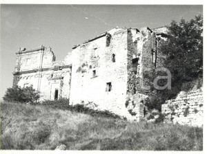 Fotografia d epoca originale 1981 VOLTERRA PI Badia dei SS. Salvatore, Giusto e Clemente  Veduta Foto 1