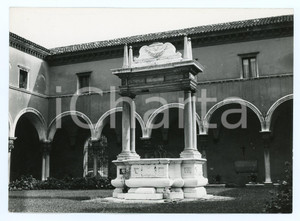Fotografia d epoca originale 1979 RAVENNA Chiostro della Basilica di San Giovanni Evangelista  Foto 17x13 cm 1