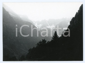 Fotografia d epoca originale 1978 VAL GRANDE DI LANZO Panorama  Foto 17x13 cm 2 1