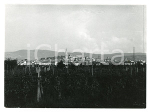 Fotografia d epoca originale 1976 AREZZO Panorama della cittÃ   Foto 17x13 cm 1