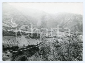 Fotografia d epoca originale 1979 CAMERINO Frazione ARNANO Panorama a volo d uccello  Foto 17x13 cm 1