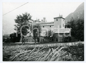 Fotografia d epoca originale 1976 VALLE D AOSTA Castello di Issogne  Panorama  Foto 17x13 cm 1