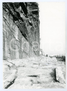 Fotografia d epoca originale 1978 DONNAS  VALLE D AOSTA La strada romana  Foto 13x17 cm 4 1
