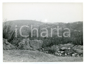 Fotografia d epoca originale 1979 DINTORNI DI RIETI Nei pressi di MONTENERO SABINO Panorama  Foto 17x13 cm 1