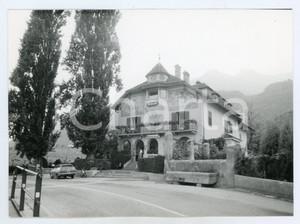 Fotografia d epoca originale 1980 SAN GIUSEPPE AL LAGO Gasthof Kalterer See Hof  Foto 17x13 cm 1
