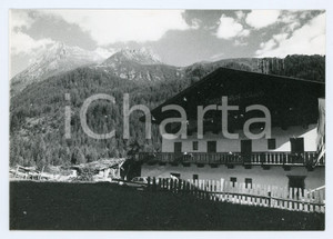 Fotografia d epoca originale 1979 VALLE AURINA  CASERE Panorama con Berggasthof Stern  Foto 17x13 cm 1