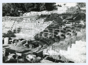 Fotografia d epoca originale 1979 MONTE PORZIO CATONE Teatro romano nel Parco archeologico di TUSCOLO  Foto 1