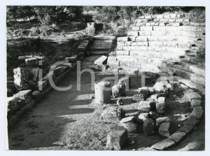Fotografia d epoca originale 1979 MONTE PORZIO CATONE Teatro romano nel Parco archeologico di TUSCOLO Foto 1