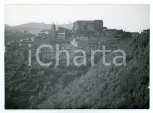 Fotografia d epoca originale 1979 VALLE DEL TURANO Panorama di CASTEL DI TORA Foto 17x13 cm 1