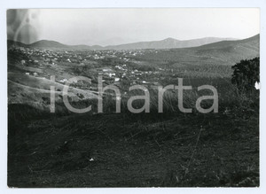 Fotografia d epoca originale 1979 COLLI ALBANI pianura verso Monte Artemisio da Monte Tuscolo  Foto 17x13 cm 1