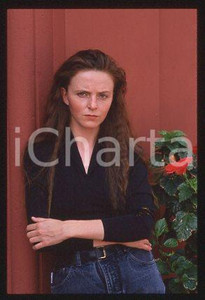 Fotografia d epoca originale Julia BRITTON VENICE Film Festival Hard Times Actress 1988 35mm vintage slide 4 1