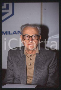 Fotografia d epoca originale Ermanno GORRIERI  ACLI MILAN Italian politician 1990 ca  35 mm vintage slide 2 1
