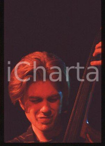 Fotografia d epoca originale Kyle EASTWOOD  MILAN Jazz bassist Performance 1999 ca  35 mm vintage slide 7 1