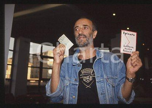 Fotografia d epoca originale Marcello BARAGHINI  ITALY Portrait of a publisher 1993 ca 35mm vintage slide 5 1