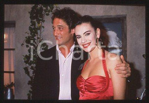 Fotografia d epoca originale Mathilda MAY Vincent LINDON  PARIS Jean Gabin award 1989 35mm vintage slide 10 1