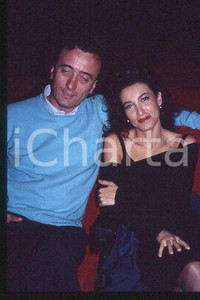 Fotografia d epoca originale Grazia DI MICHELE  MUSIC Italy Singersongwriter 1990 ca 35mm vintage slide 37 1
