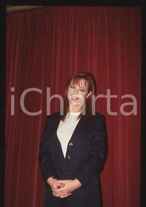 Fotografia d epoca originale Alessandra CASELLA  ITALY Actress & TV presenter 1990 ca 35mm vintage slide 14 1