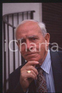 Fotografia d epoca originale Urbano LAZZARO  ITALY Portrait of the partisan 1993 ca  35 mm vintage slide 8 1
