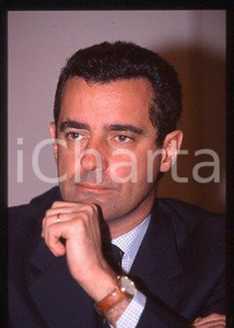 Fotografia d epoca originale Roberto TESTORE  FIAT AUTO Direttore Generale 1996 ca  35 mm vintage slide 1 1