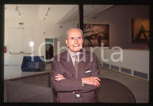 Fotografia d epoca originale Ignazio GARDELLA  ITALIA Ritratto dell architetto 1990ca 35mm vintage slide 13 1