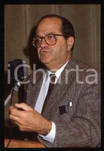 Fotografia d epoca originale Paolo FASELLA  ROMA Ritratto del Direttore Generale 1988 35mm vintage slide 11 1