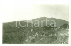 Fotografia d epoca originale Agosto 1930 MELFI PZ Veduta del MONTE VULTURE  Foto cartolina vintage 1