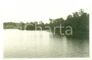 Fotografia d epoca originale 1931 LAGO DI LOMELLINA  Veduta panoramica  Foto cartolina ARTISTICA 1