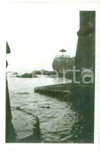 Fotografia d epoca originale 1931 GENOVA PEGLI Scorcio caratteristico tra le rocce  Fotografia ARTISTICA 1